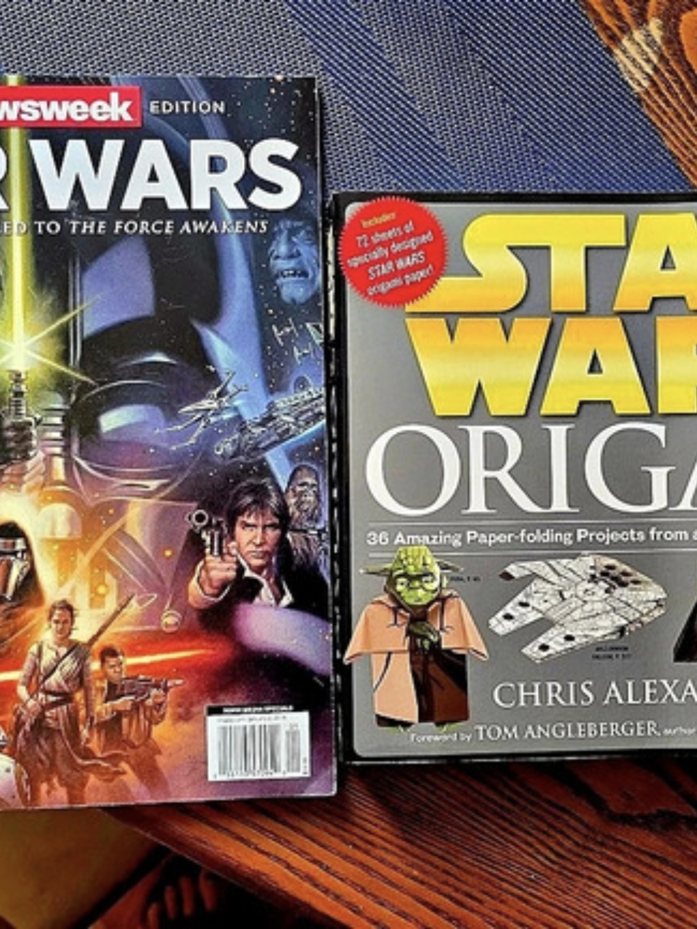 Star Wars Books Newsweek Edition & Origami Set